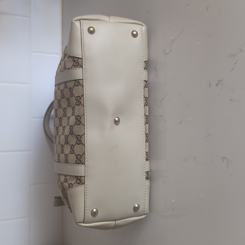 NOT FOR SALE SOLD Gucci Canvas Tote Vintage - Picture 7 of 15